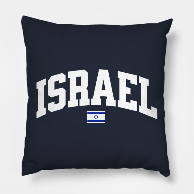 Israel Flag Pillow by Distant War