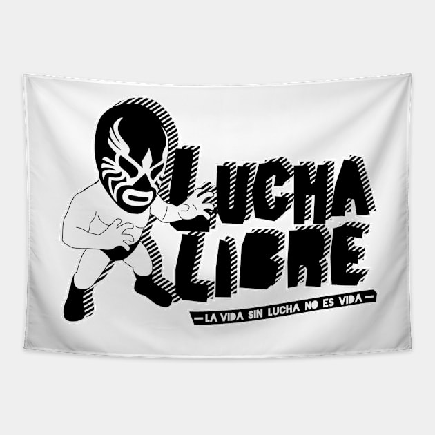 EL LUCHADOR10 Tapestry by RK58