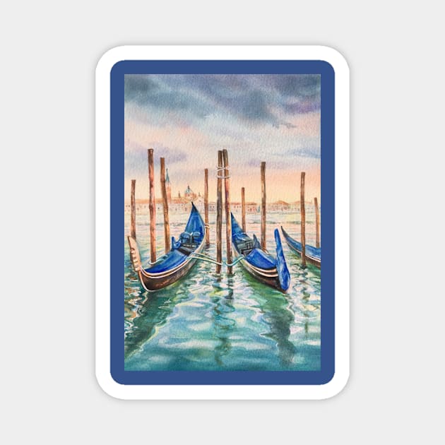 Venice Italy Magnet by EL_ART