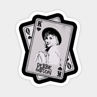 Retro Debbie Gibson Card Style Magnet