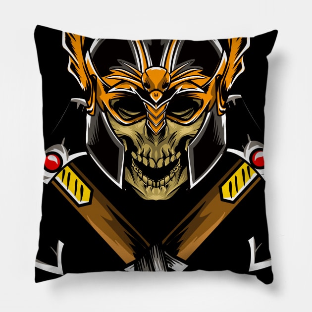 Odin axe Pillow by Harrisaputra