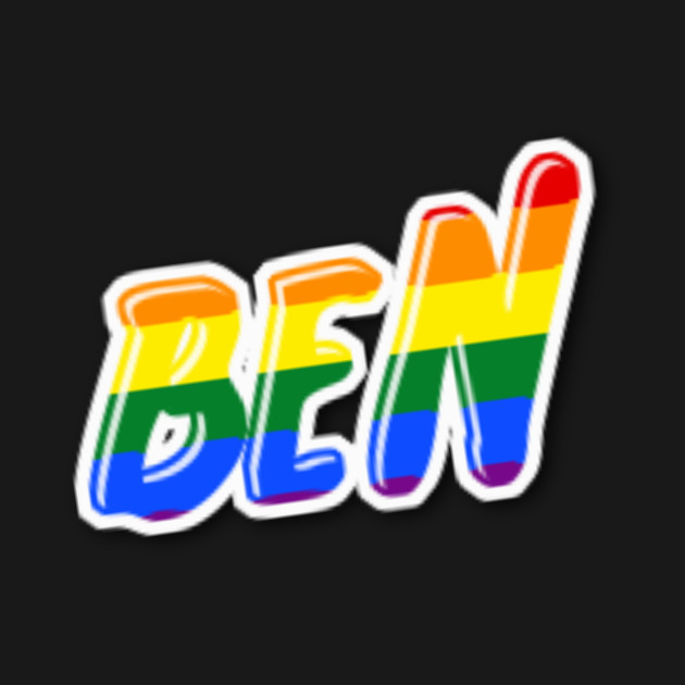 BEN Cool Text merch - Ben - T-Shirt