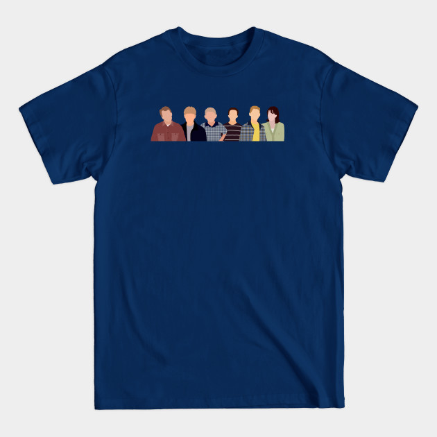 Disover malcolm in the middle cast - Malcolm In The Middle - T-Shirt