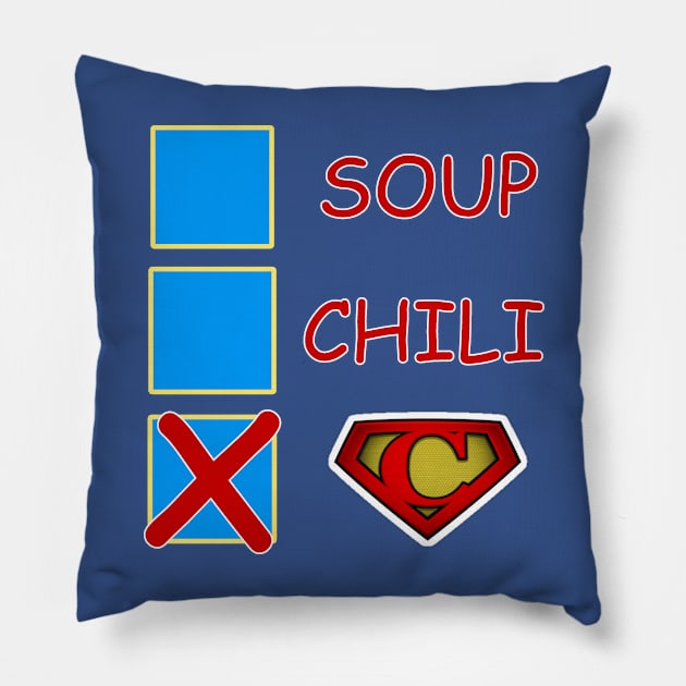 Souperchili Pillow by 3CountThursday