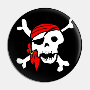 Pirate Skull Pin