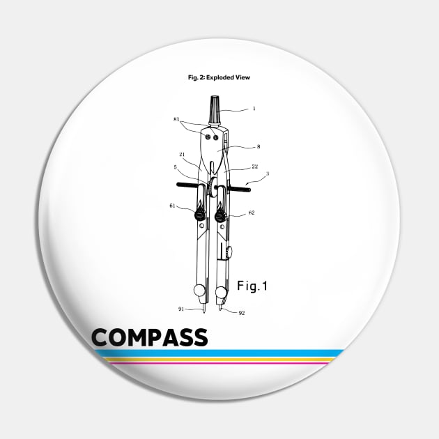 Design of Compass Pin by ForEngineer