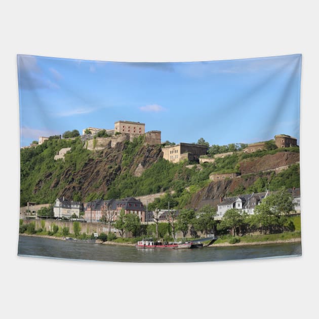 Koblenz Ehrenbreitstein Tapestry by Christine aka stine1