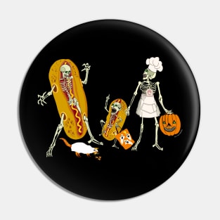 Booooo-Yaaaaah! Halloween Skeleton Family Goes Trick or Treating! Pin