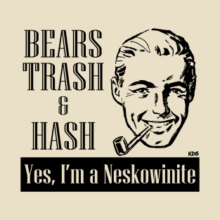 Bears, Trash, & Hash - Men T-Shirt