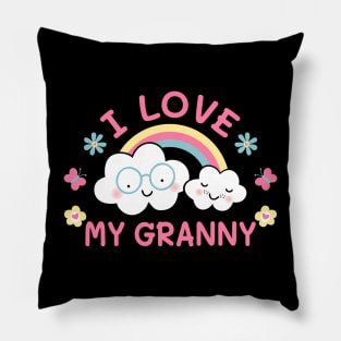 I Love My Granny Pillow