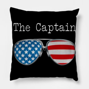 AMERICA PILOT GLASSES THE CAPTAIN Pillow