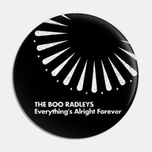 The Boo Radleys / 90s Minimal Graphic Design Tribute Pin