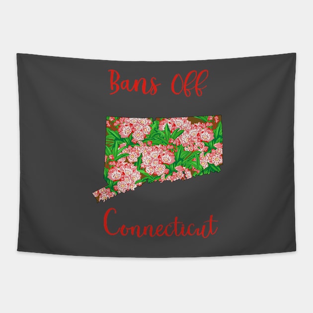 Bans Off Connecticut Tapestry by ziafrazier