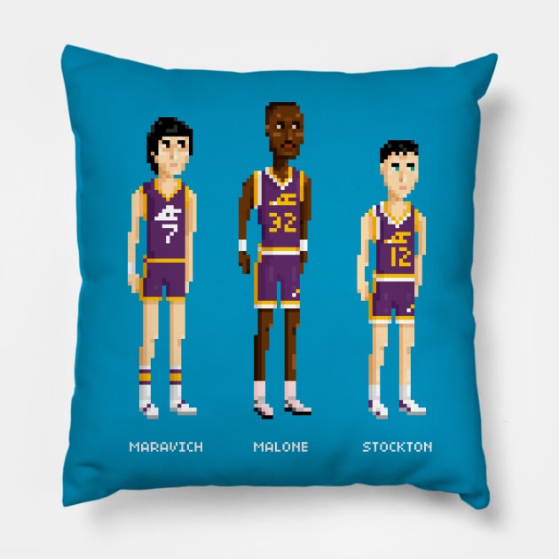 RetroJazz Pillow by PixelFaces