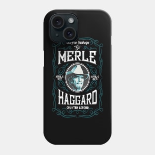 Merle Haggard Design Phone Case