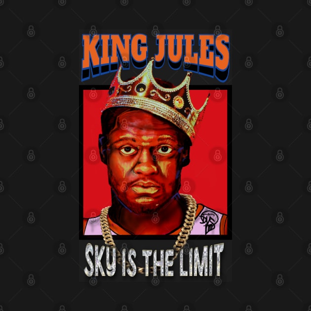 King Jules Julius Randle rap tee biggie by DVS3D