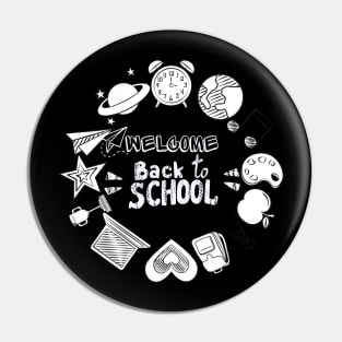 Welcome Back To School Pin