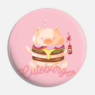 Cuteburguer Pin