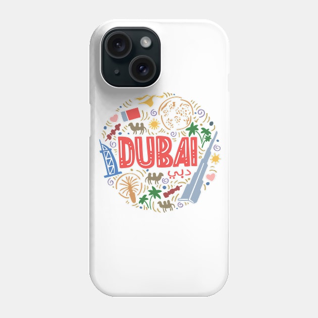 Dubai City Phone Case by BushManJO