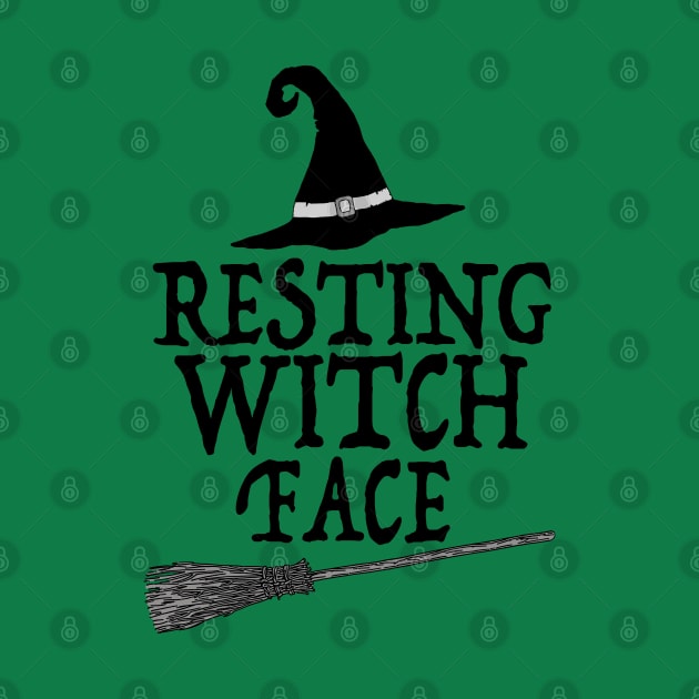 Resting Witch Face - Wicca/Witch Tee by DankFutura