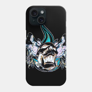 Screaming through fire Phone Case