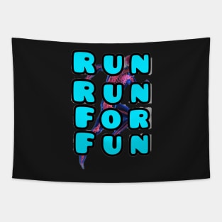 Run for fun Tapestry