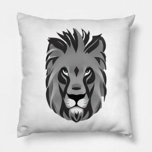 Black Lion Pillow