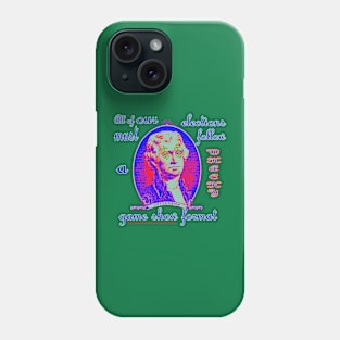 All Elections Must Follow a Whacky game show format Phone Case