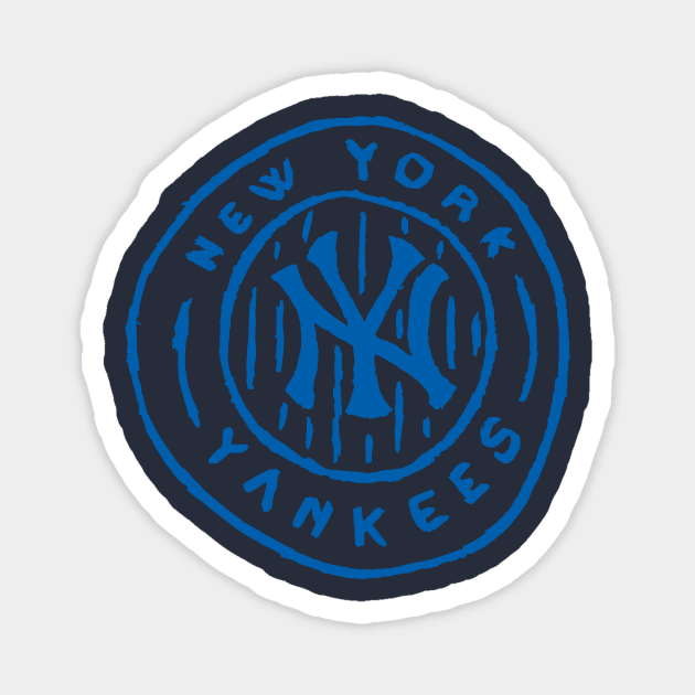 New York Yankeeeees 02 Magnet by Very Simple Graph