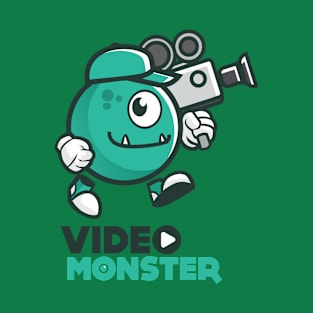 fun monster video tshirt T-Shirt