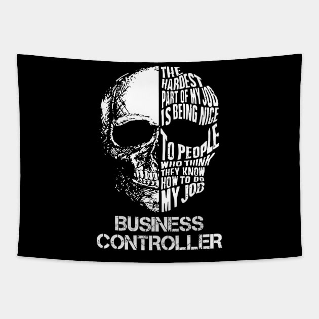 Business Controller Tapestry by tobye