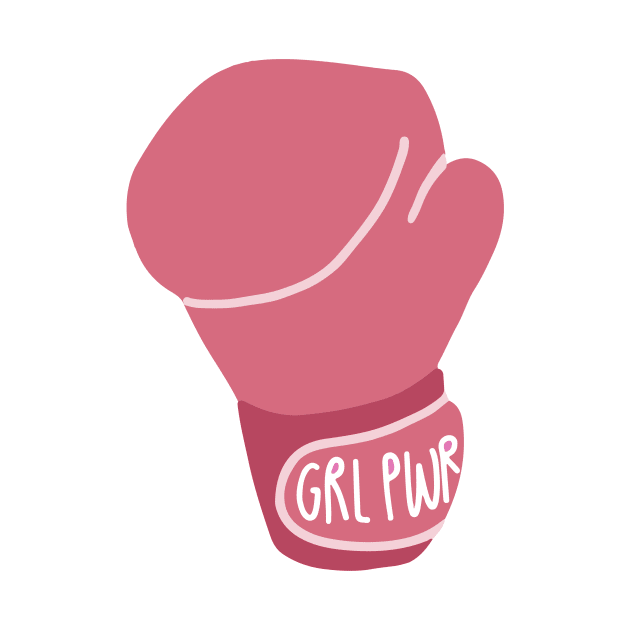 girl power boxing by iambolders