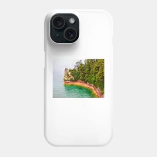 Pictured Rocks - Miner's Castle Phone Case