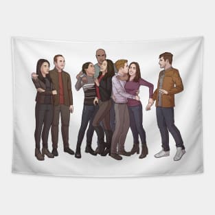 Agents of SHIELD Team as Family Tapestry