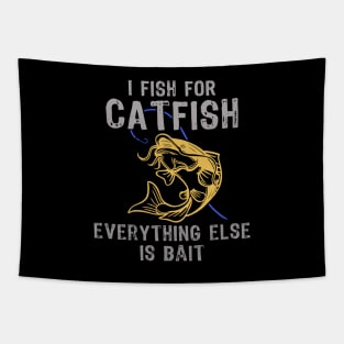 Catfish Fisherman Catfishing Tapestry