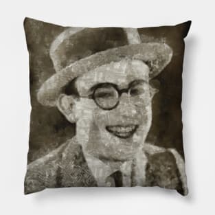 Harold Lloyd Portrait Pillow