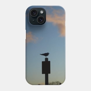 Scottish Photography Series (Vectorized) - Birdie on the Post Phone Case