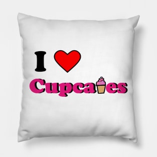 I love Cupcakes Pillow