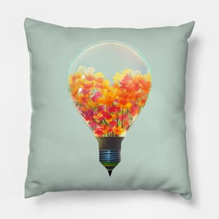 Bright idea wildflowers 3 Pillow