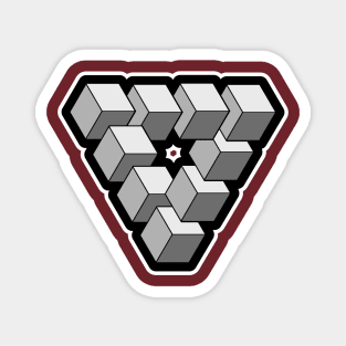 Cosmic tri-cubes Magnet