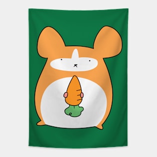 Carrot Hamster Tapestry