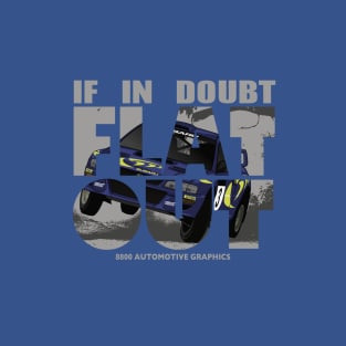 Colin McRae Tribute Flat Out T-Shirt