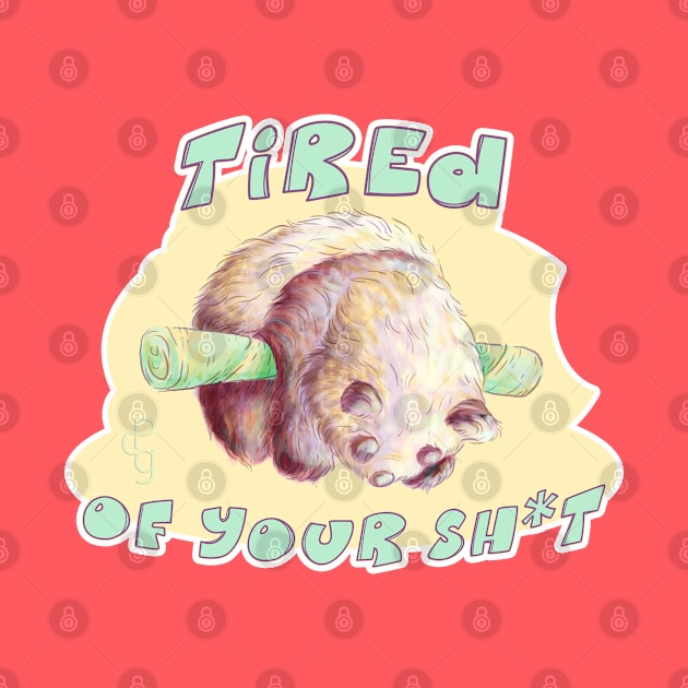 Tired Panda by Sutilmente