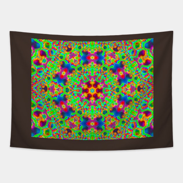 dream mandala Tapestry by indusdreaming