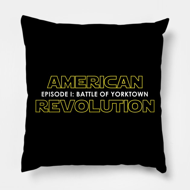 American Revolution Hamilton Musical Pillow by nah