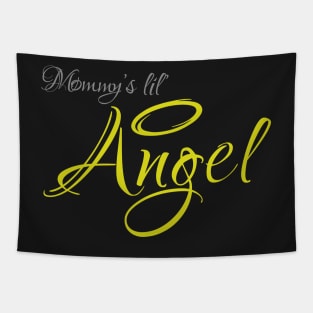 Kids Clothing: Mommy's Little Angel t-shirt Tapestry