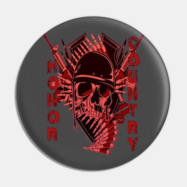 Skull Hero Pin by SkullTroops