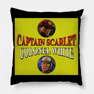 Captain Scarlet & Colonel White Pillow