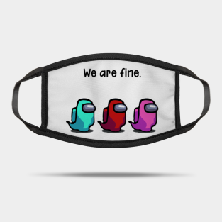 Among Us Crewmate Masks Teepublic