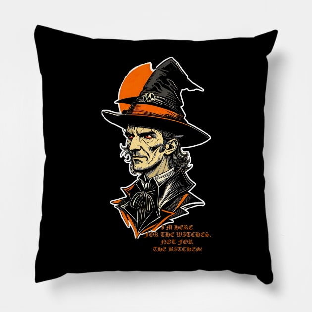 Witchmaster - Wächter der Hexenkunst 2 Pillow by shirtsandmore4you